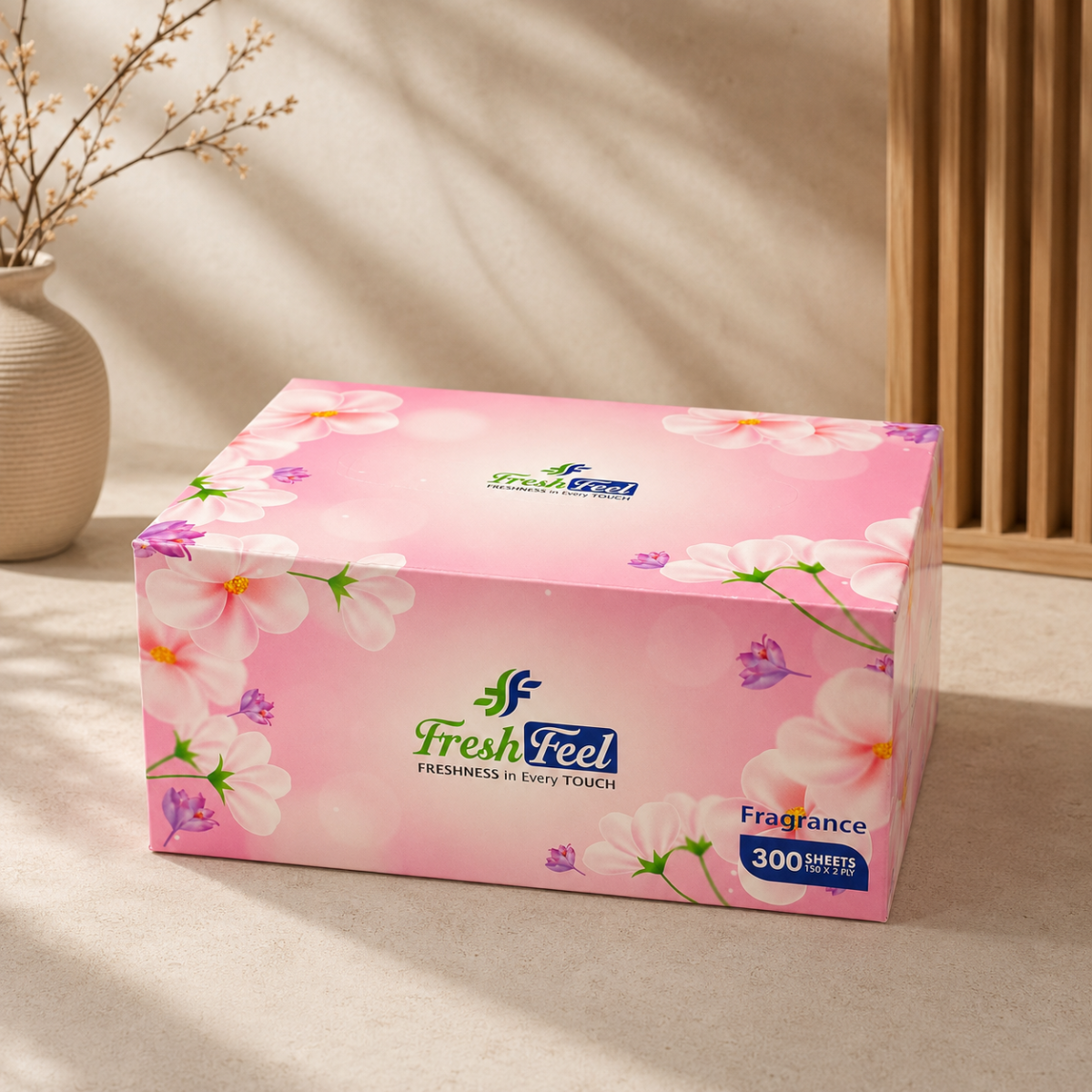 Fresh Feel Pop Up Pink 150x2 Ply - Image 2