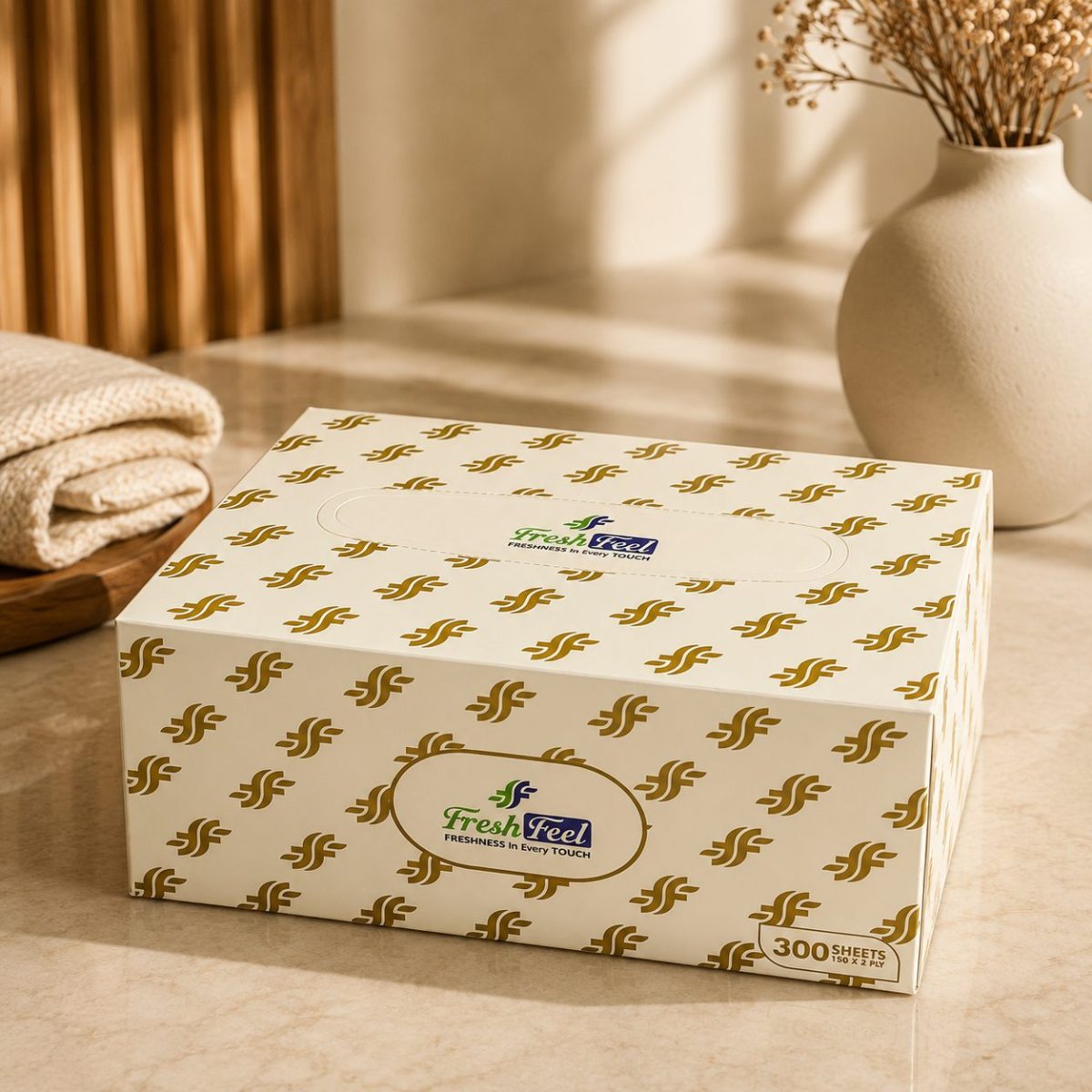Fresh Feel Pop Up White 150x2 Ply - Image 2
