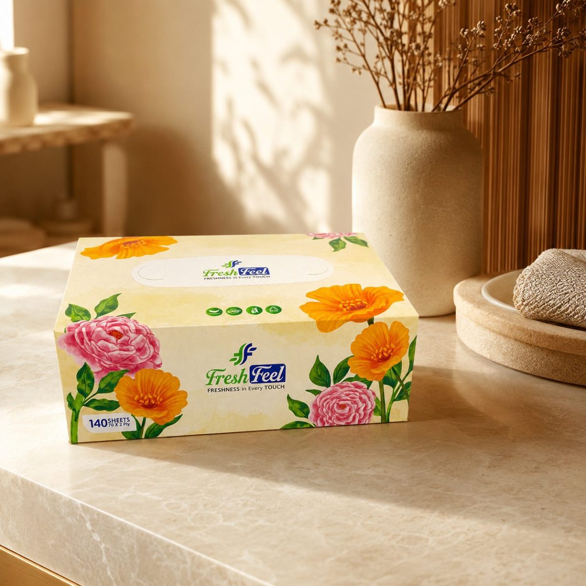 Fresh Feel Pop Up Mini 70x2 Ply - Image 2